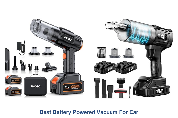 best battery powered vacuum for car