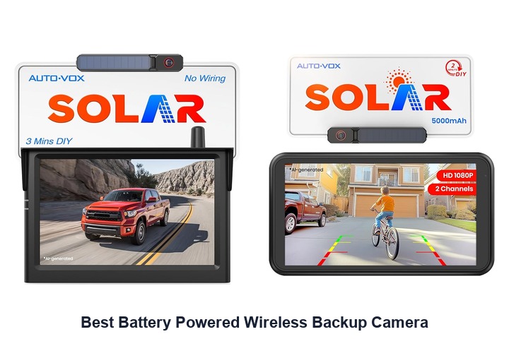 best battery powered wireless backup camera
