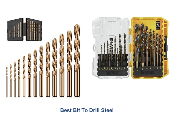 best bit to drill steel