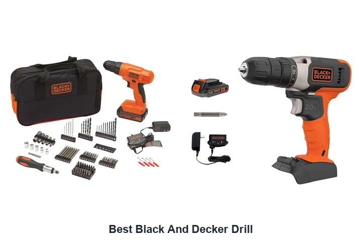 best black and decker drill