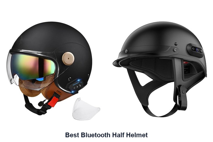 best bluetooth half helmet