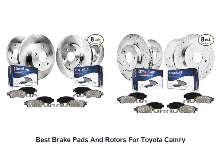 best brake pads and rotors for toyota camry