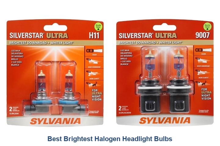 best brightest halogen headlight bulbs
