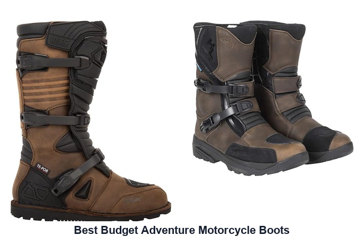 best budget adventure motorcycle boots