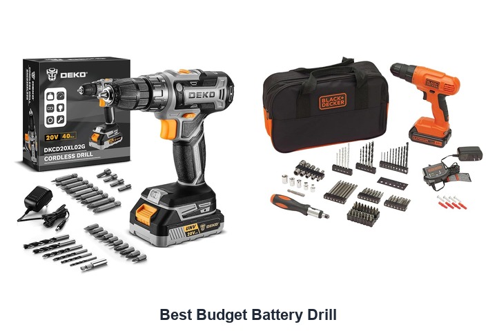 best budget battery drill