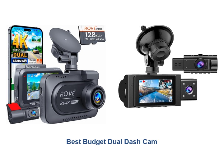 best budget dual dash cam