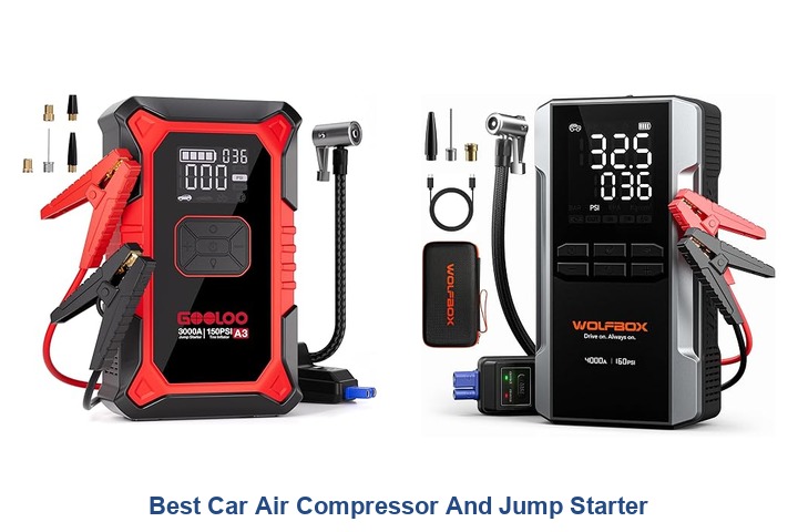 best car air compressor and jump starter
