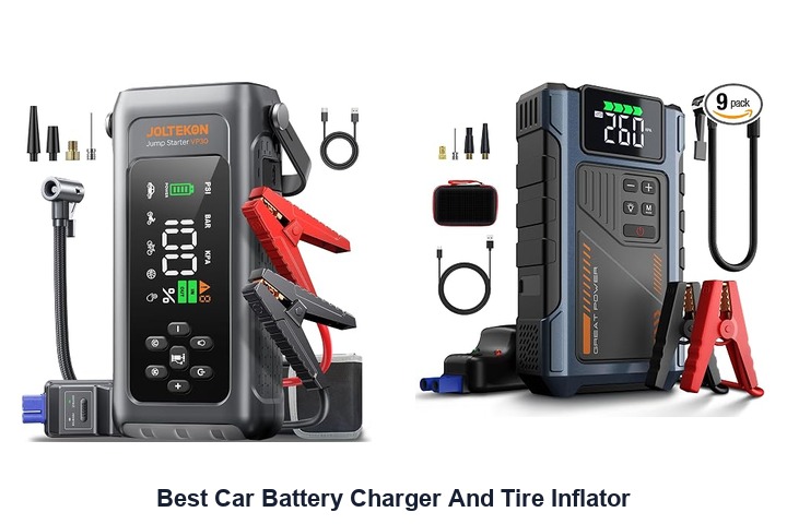 best car battery charger and tire inflator