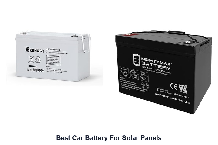 best car battery for solar panels