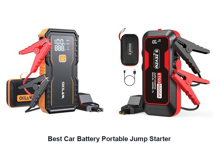 best car battery portable jump starter