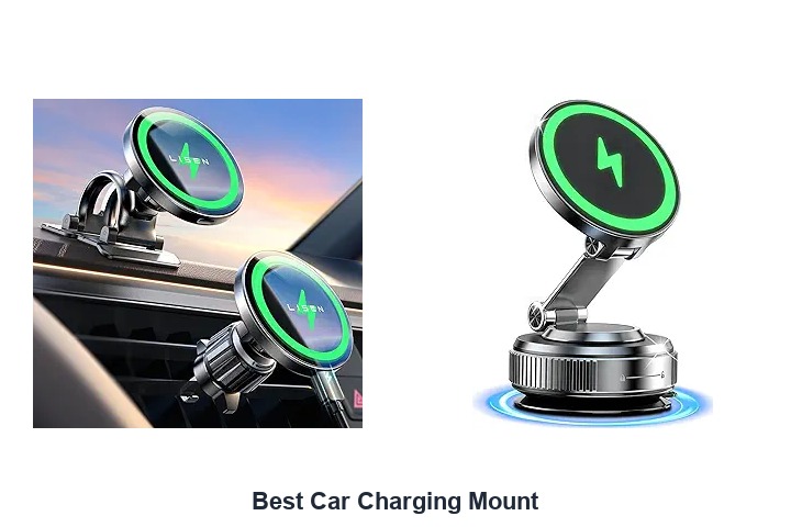 best car charging mount
