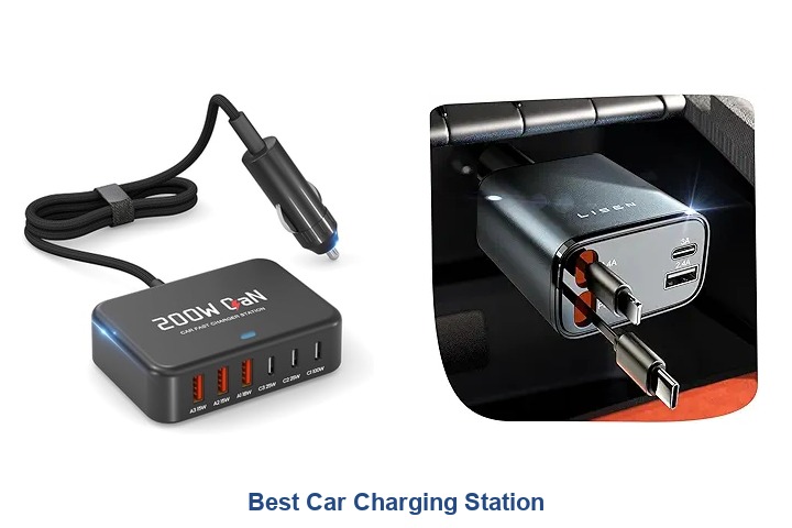 best car charging station