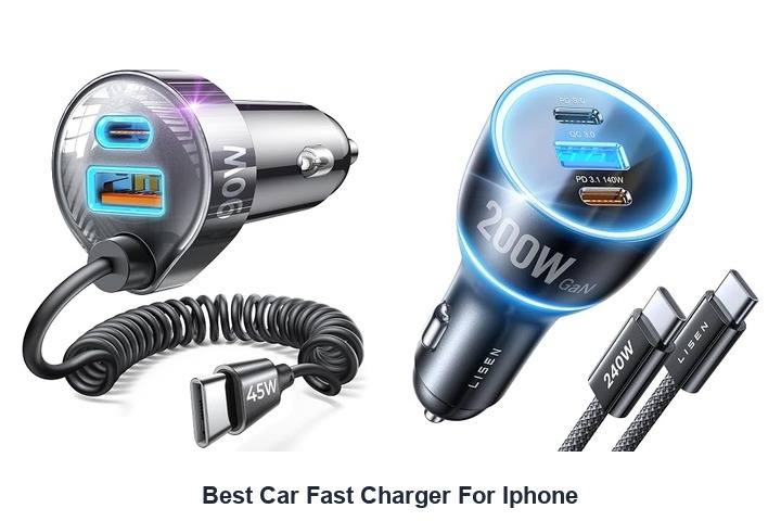 best car fast charger for iphone