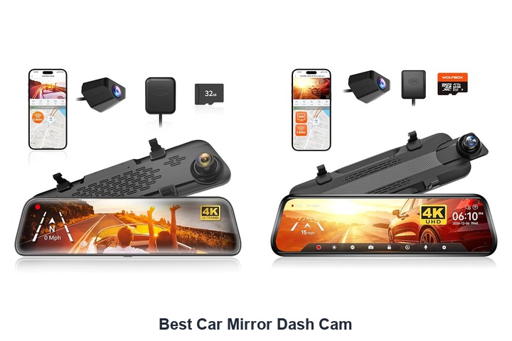 best car mirror dash cam