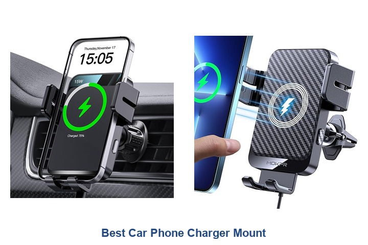 best car phone charger mount