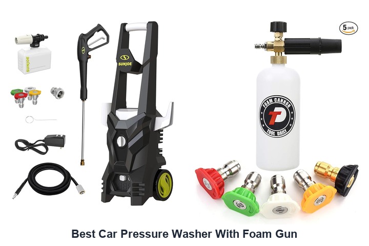 best car pressure washer with foam gun