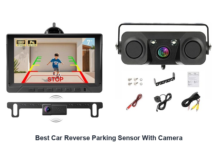 best car reverse parking sensor with camera