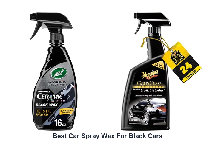 best car spray wax for black cars