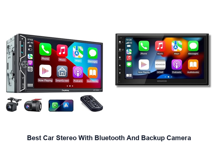 best car stereo with bluetooth and backup camera