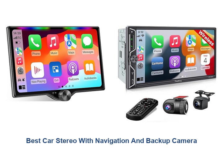 best car stereo with navigation and backup camera