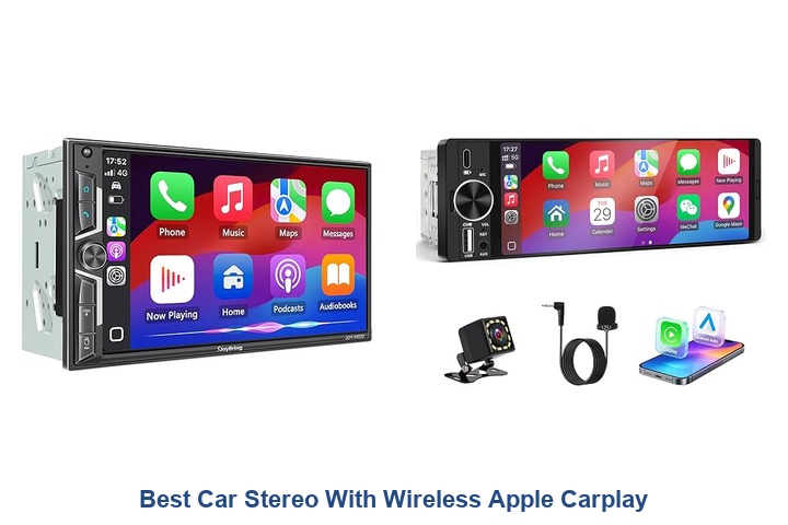 best car stereo with wireless apple carplay