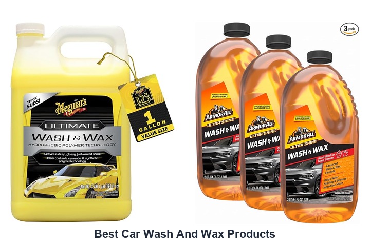 best car wash and wax products