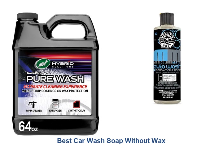 best car wash soap without wax