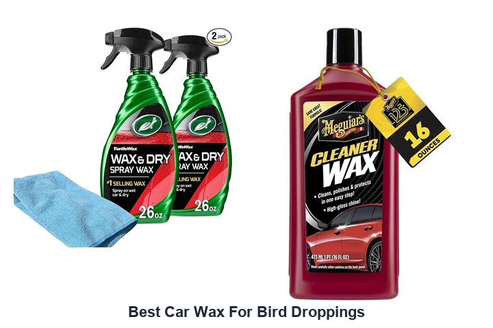 best car wax for bird droppings