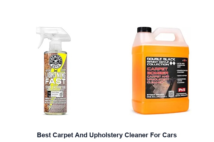 best carpet and upholstery cleaner for cars
