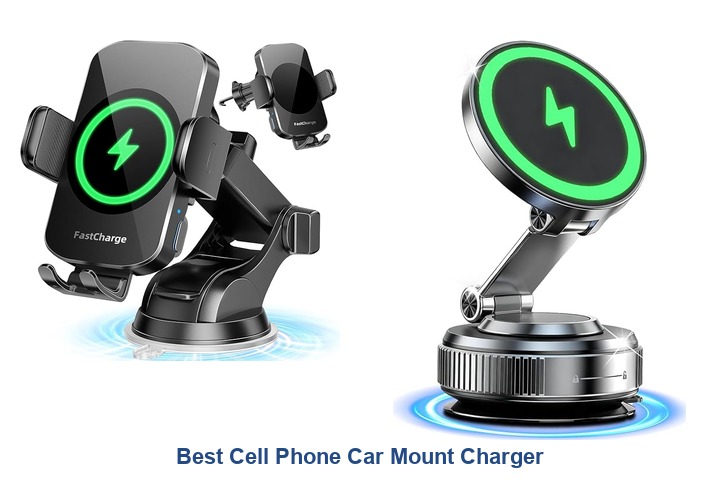 best cell phone car mount charger
