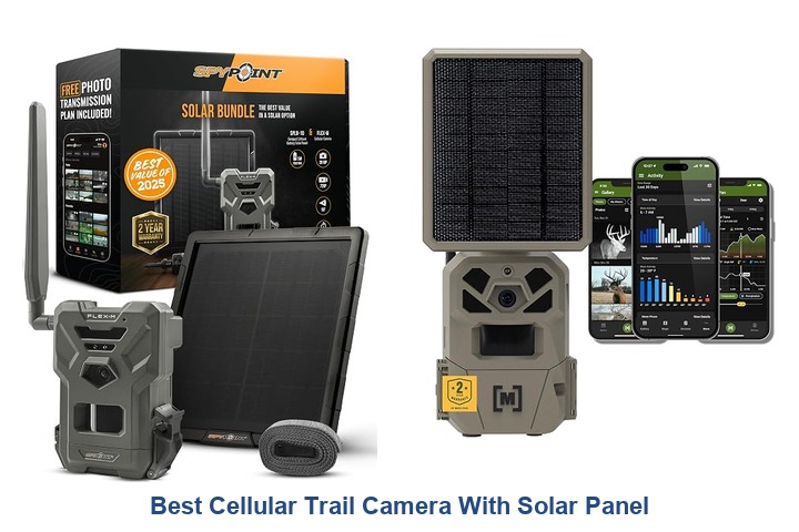 best cellular trail camera with solar panel