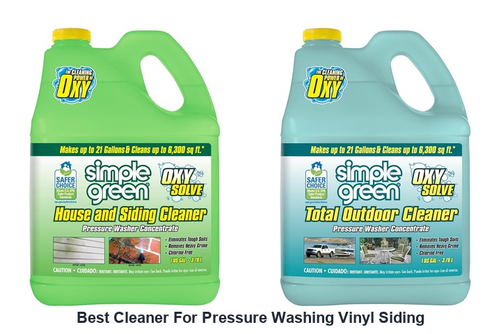 best cleaner for pressure washing vinyl siding