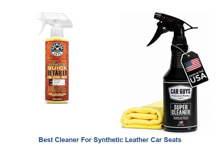 best cleaner for synthetic leather car seats
