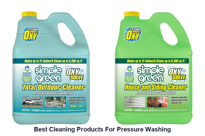 best cleaning products for pressure washing