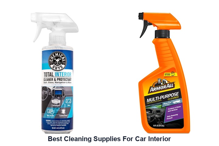 best cleaning supplies for car interior