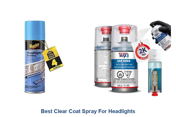best clear coat spray for headlights