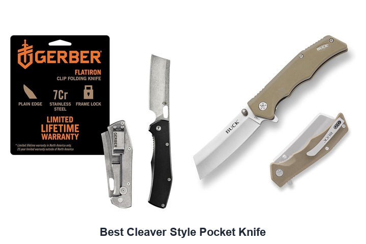best cleaver style pocket knife​