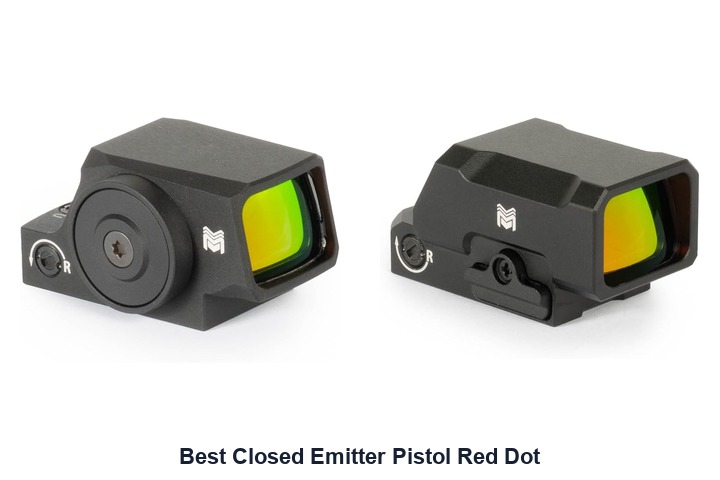 best closed emitter pistol red dot