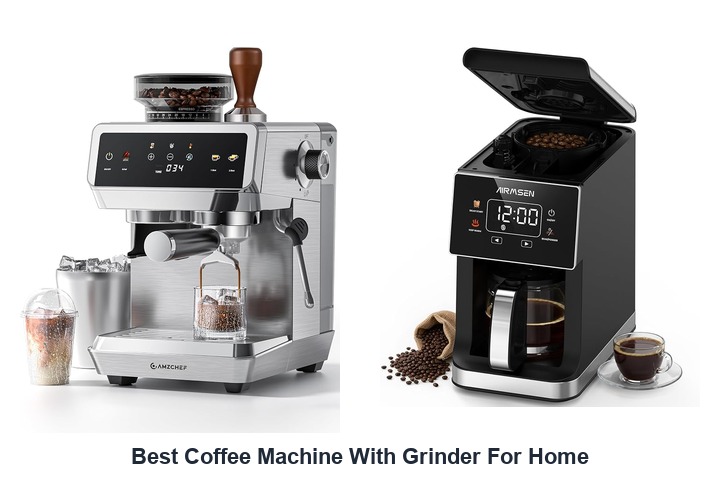 best coffee machine with grinder for home