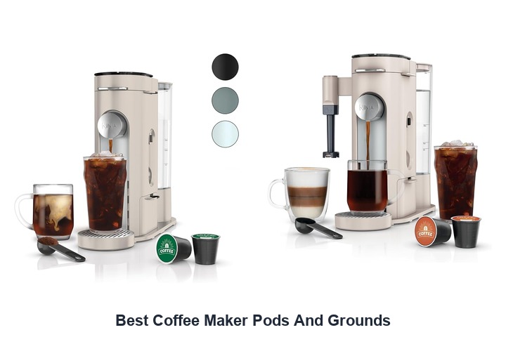 best coffee maker pods and grounds