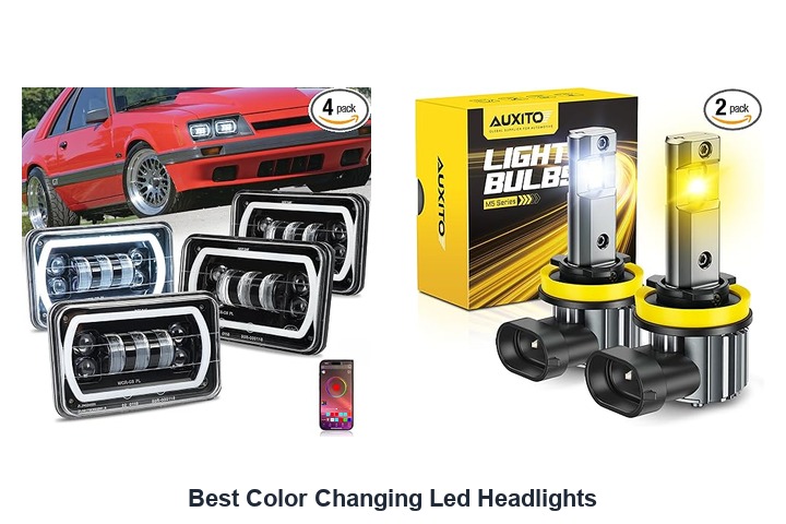 best color changing led headlights