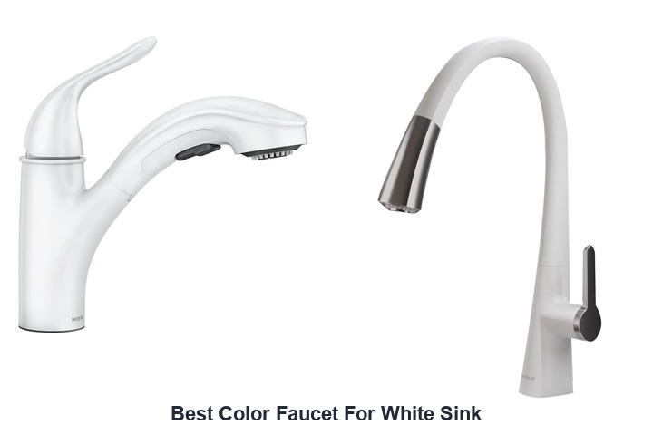 best color faucet for white sink