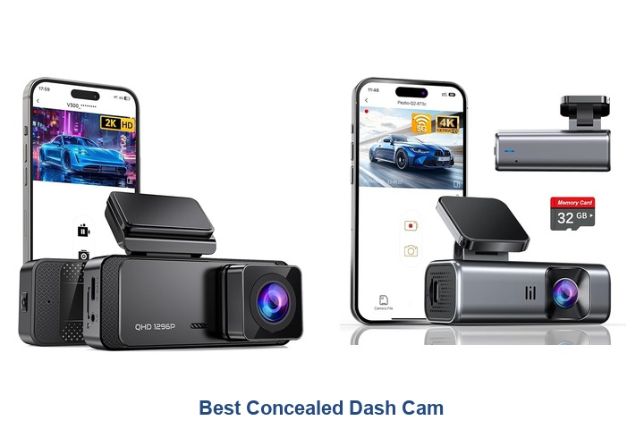 best concealed dash cam