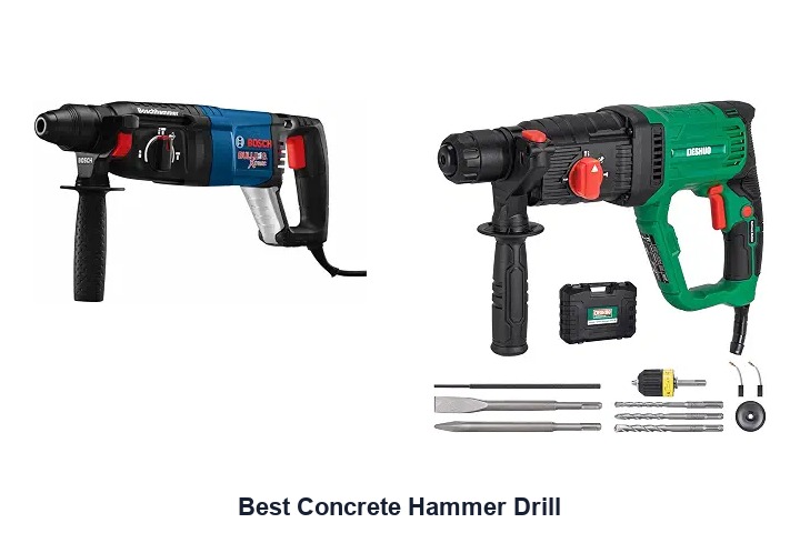 best concrete hammer drill