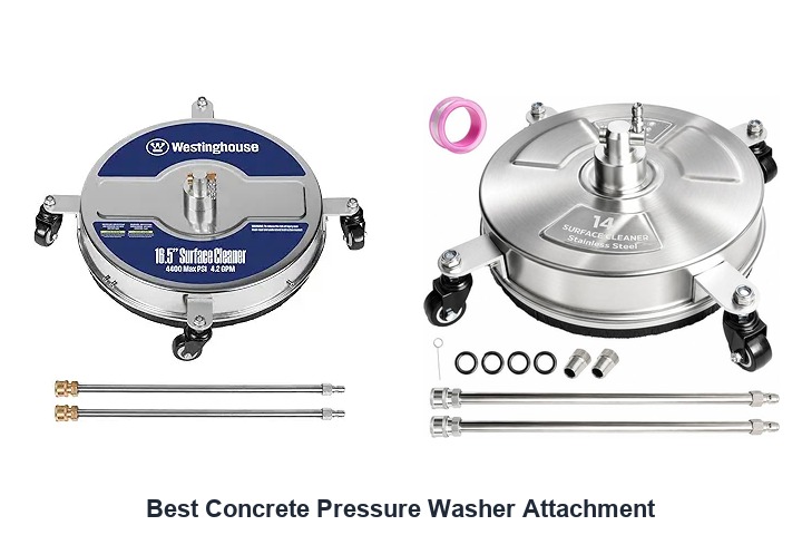 best concrete pressure washer attachment