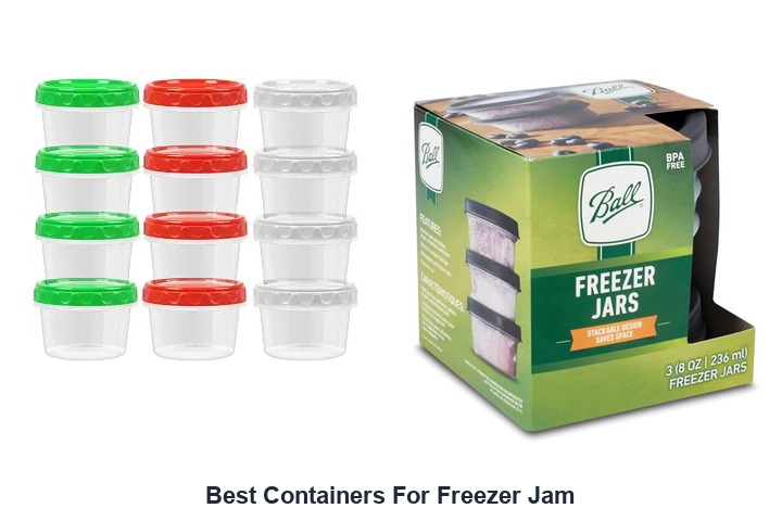 best containers for freezer jam