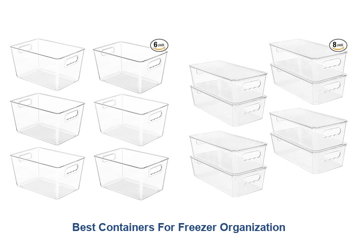 best containers for freezer organization