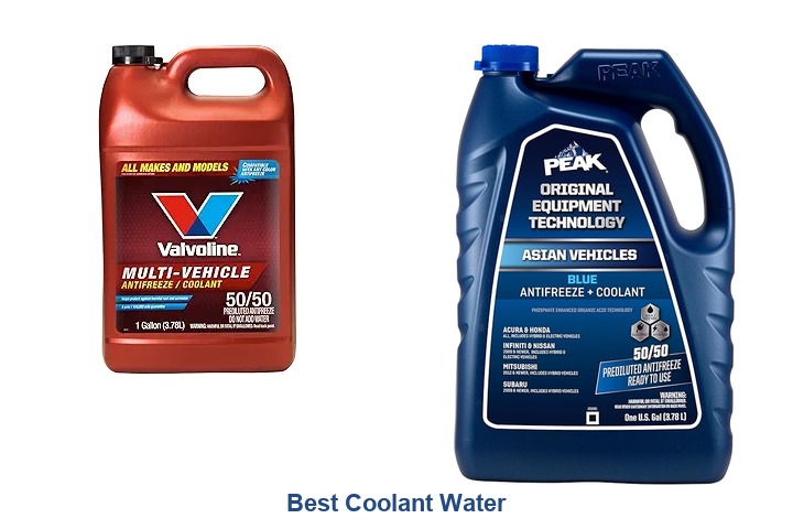 best coolant water