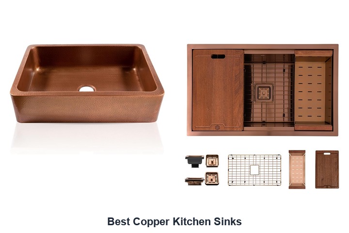 best copper kitchen sinks