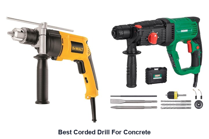 best corded drill for concrete
